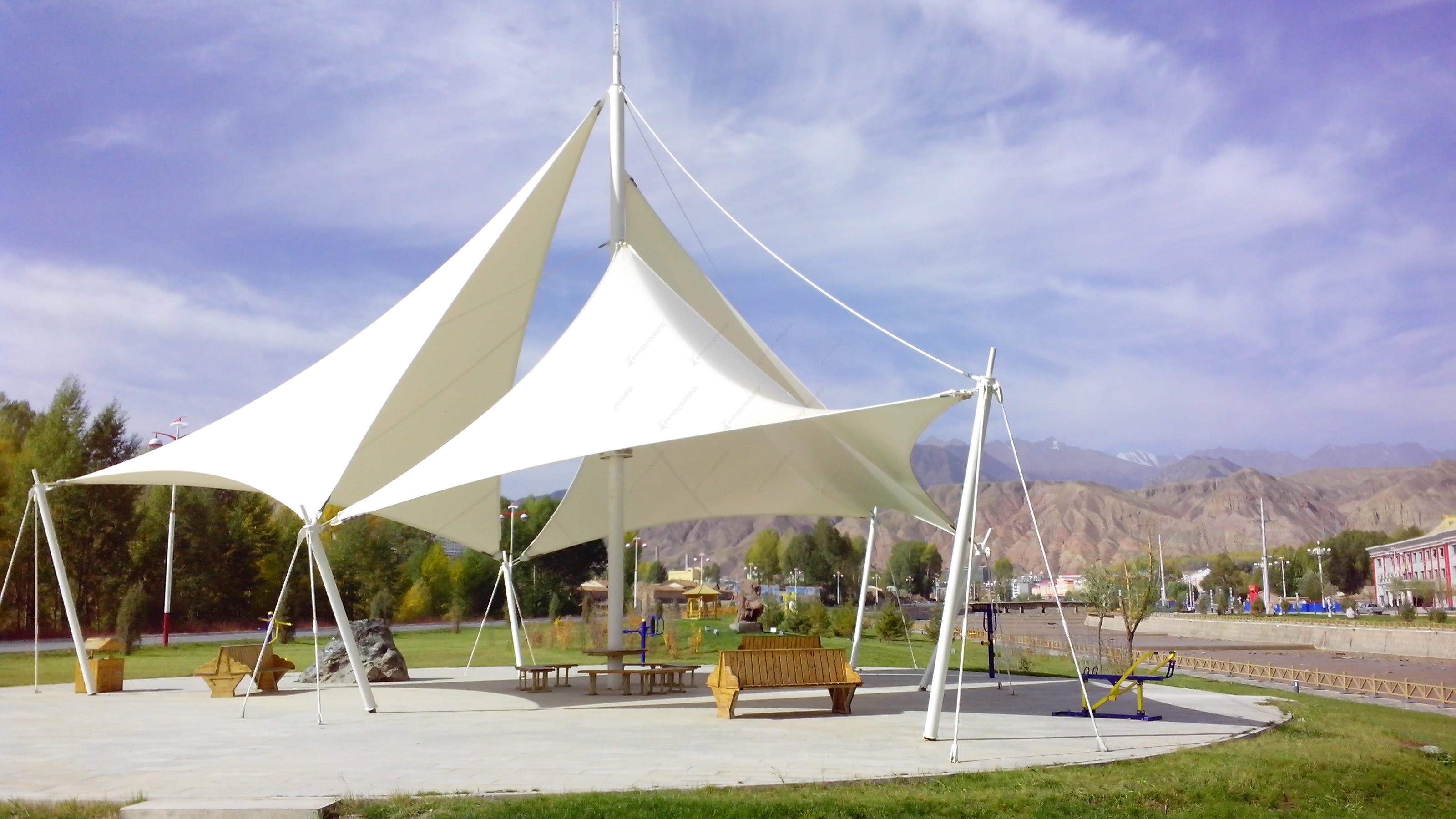 福州膜结构雨棚材料价格分析