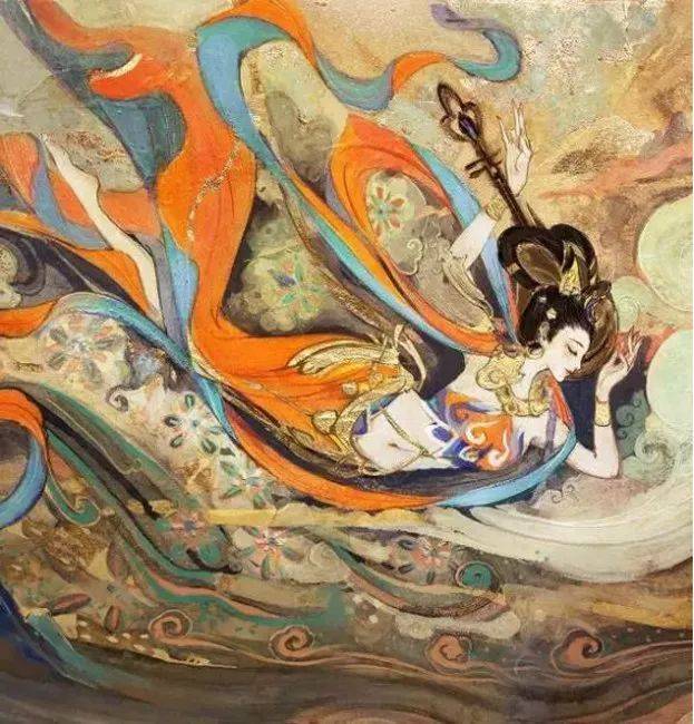 唐代女子的披帛