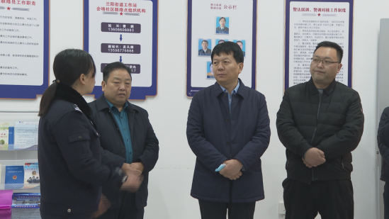 兰考县委常委,政法委书记郑华腾调研"三零"平安示范村(社区)创建工作