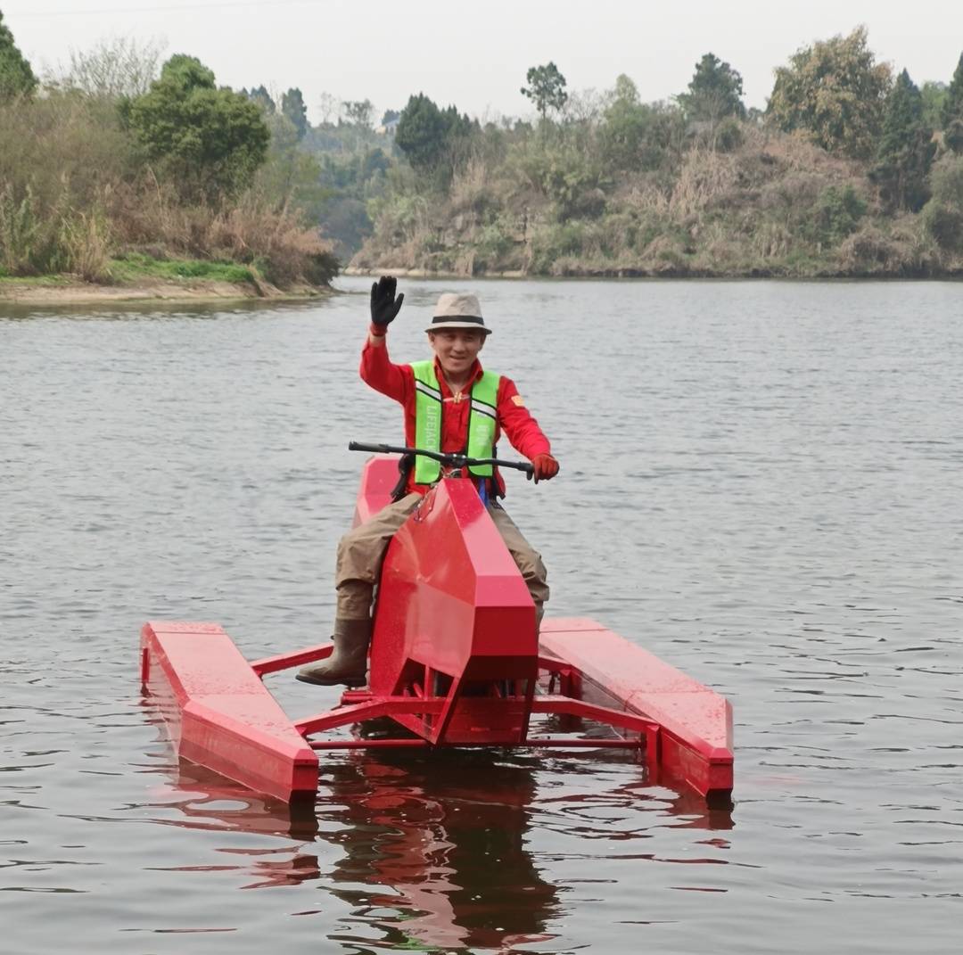 科技赋能乡村旅游 电动水翼船解锁水上娱乐新玩法