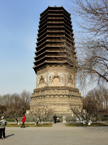 玲珑宝塔——北京海淀八里庄慈寿寺塔