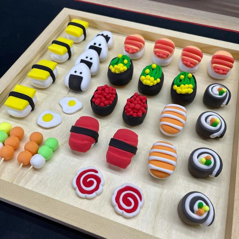 超轻粘土寿司:探索日本文化与创意手工的无限可能