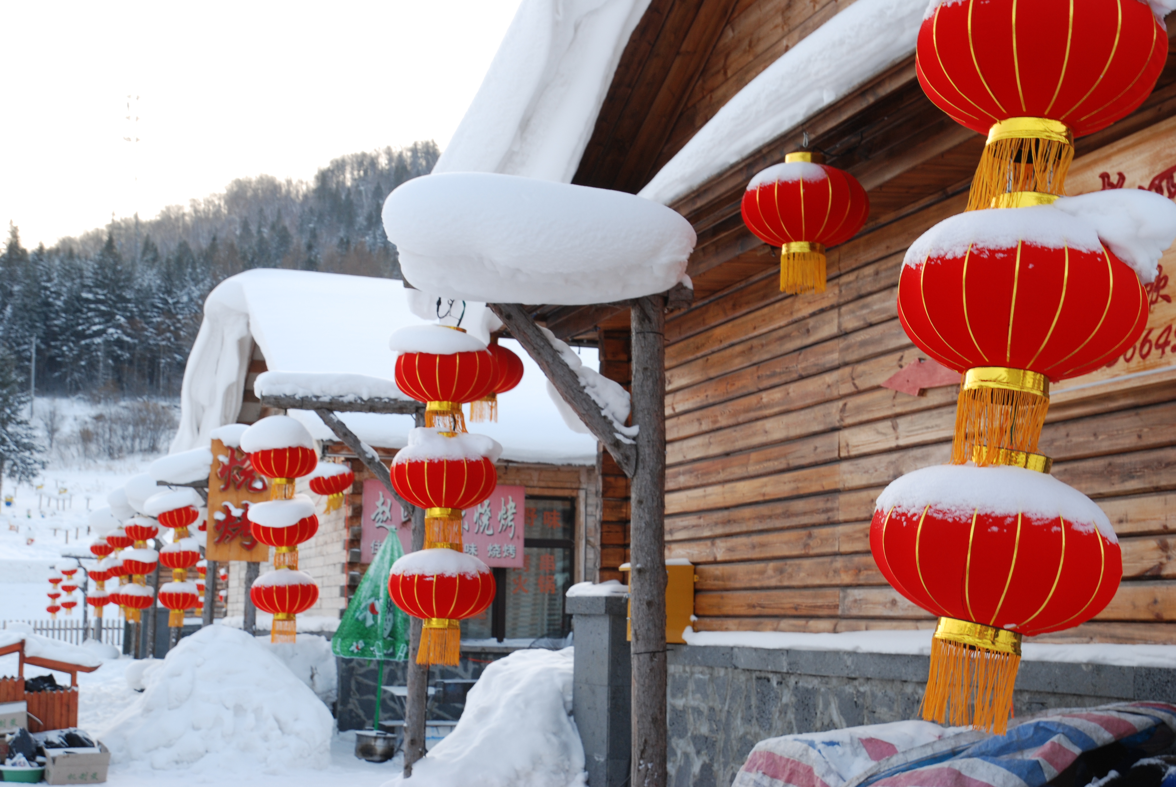 下大雪过大年 过年的味道