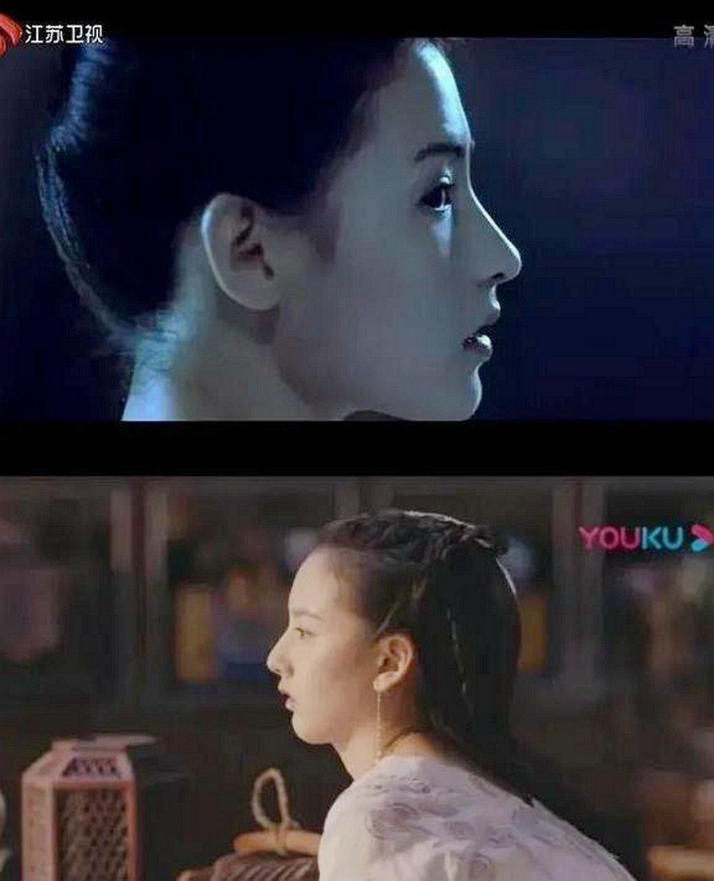 都说宋祖儿是小张柏芝,其实这个侧脸差别很大