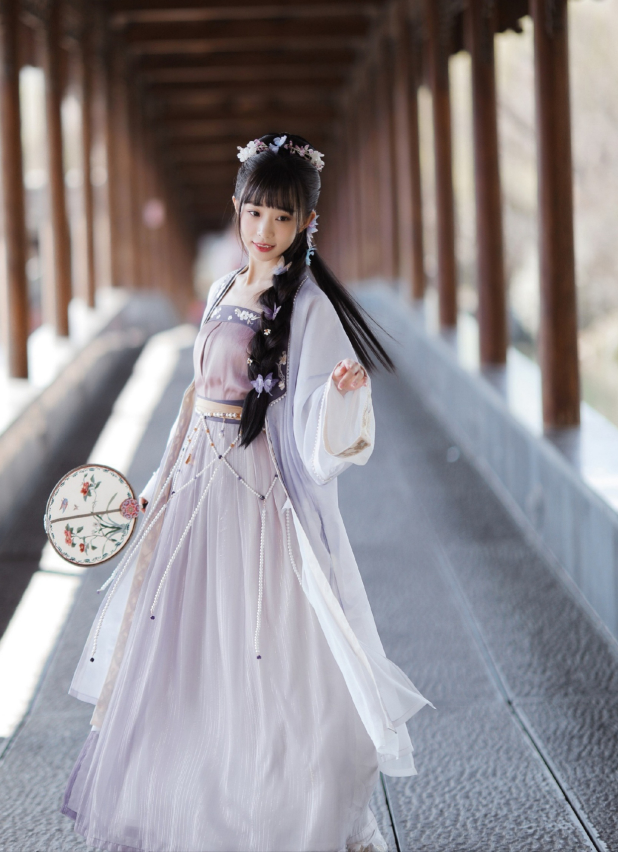 最近流行的"水果色系"汉服,温婉甜美,清凉一夏