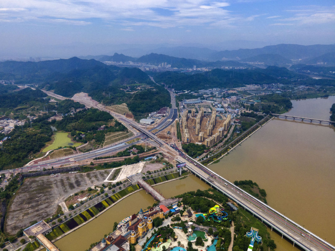 5分钟到水阁!地下通道,高架全配齐!丽水这条路6月底完工!