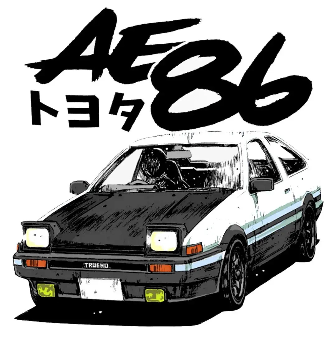 追不上奔驰的ae86,头文字d全系赛车详解第一弹!