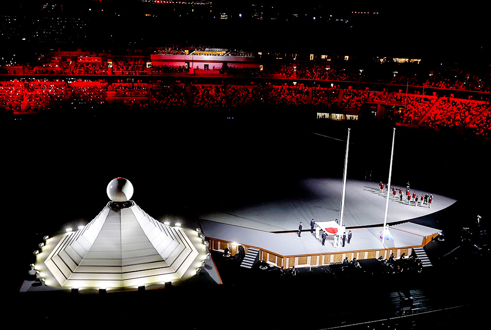日本奥运会开幕式图片