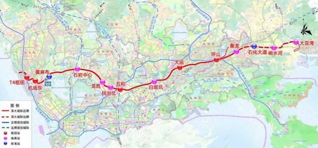 深大城际大亚湾段何时启动建设?官方最新回复