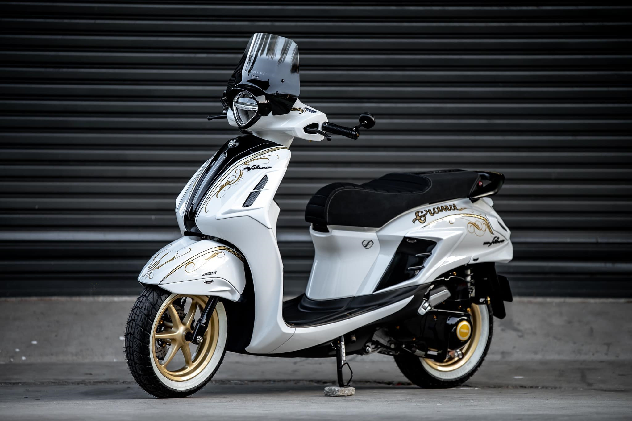 精致小踏板 雅马哈grand filano改装欣赏