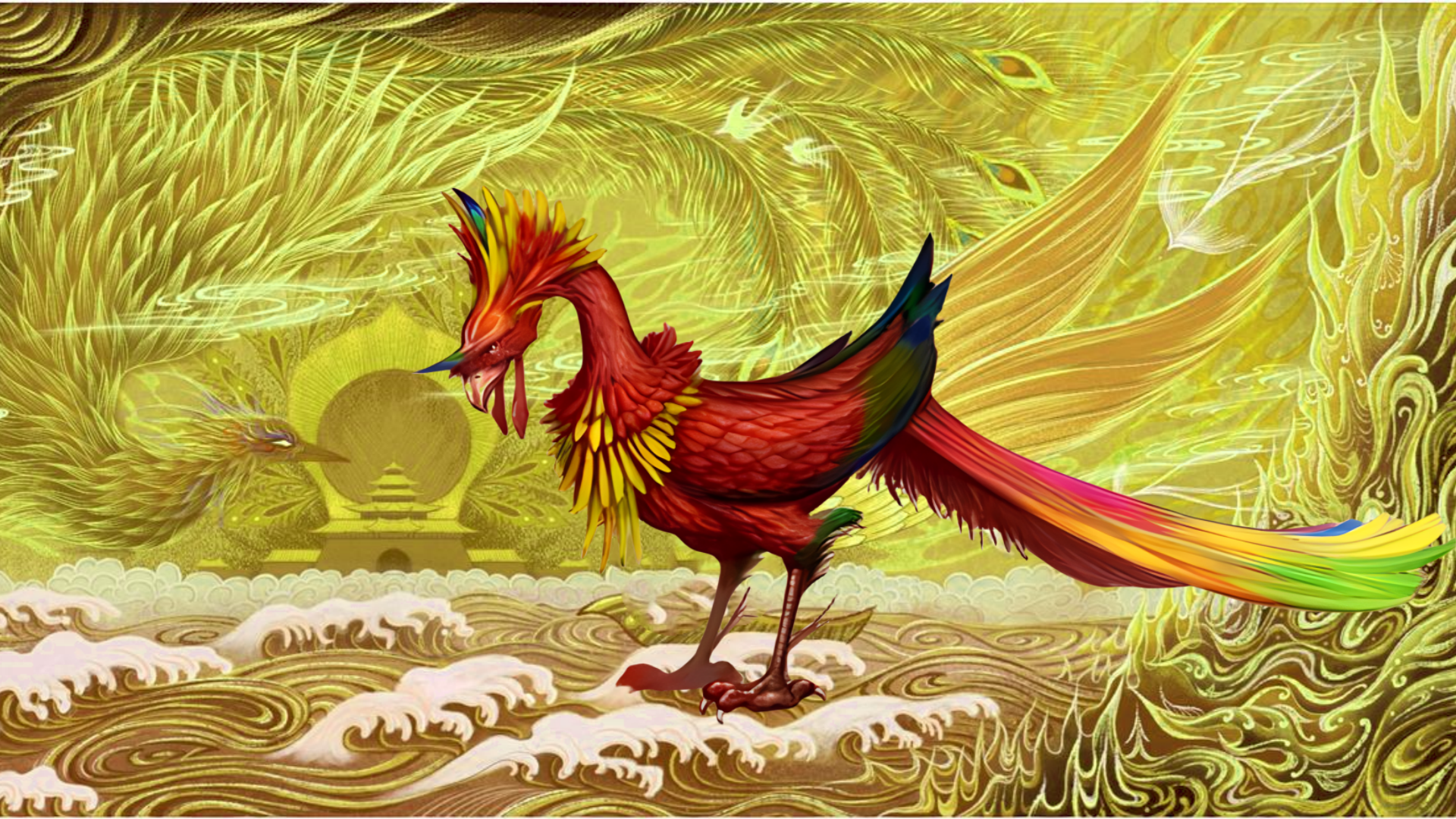 《山海经》神兽14·重明鸟