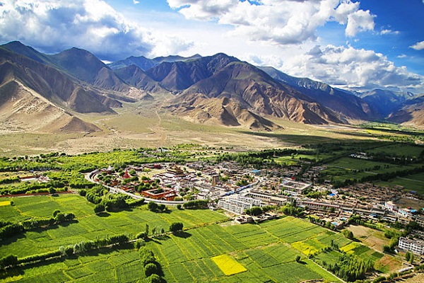 定日县海拔多少米高