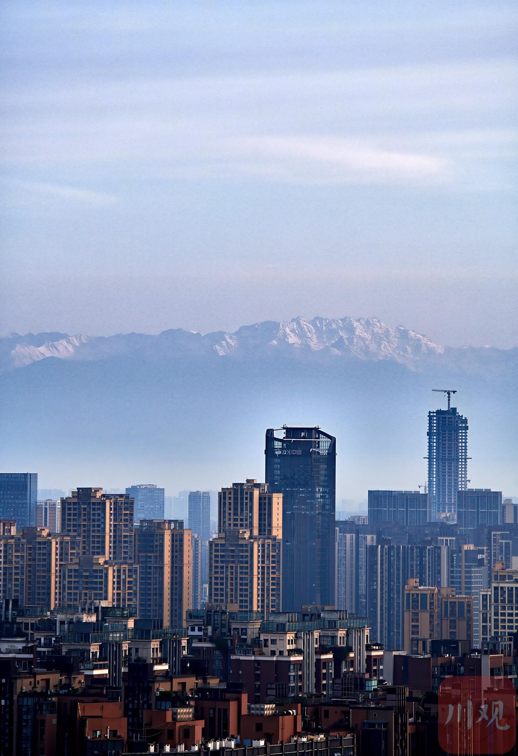 日晕伴日出,成都的清晨如此惊艳