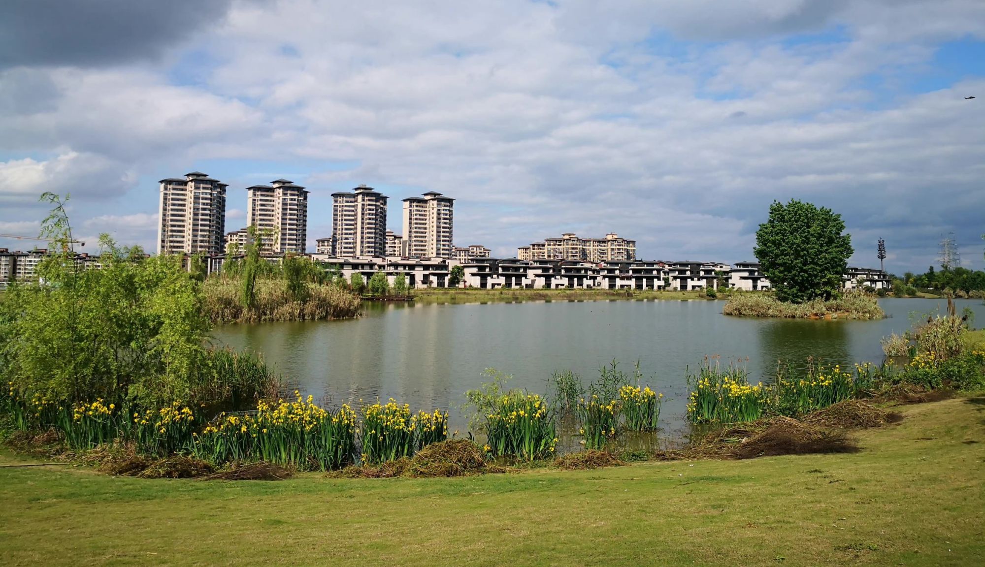 官方表示关于新都区保利湖心岛湖区要全部回填为耕地的传闻不属实