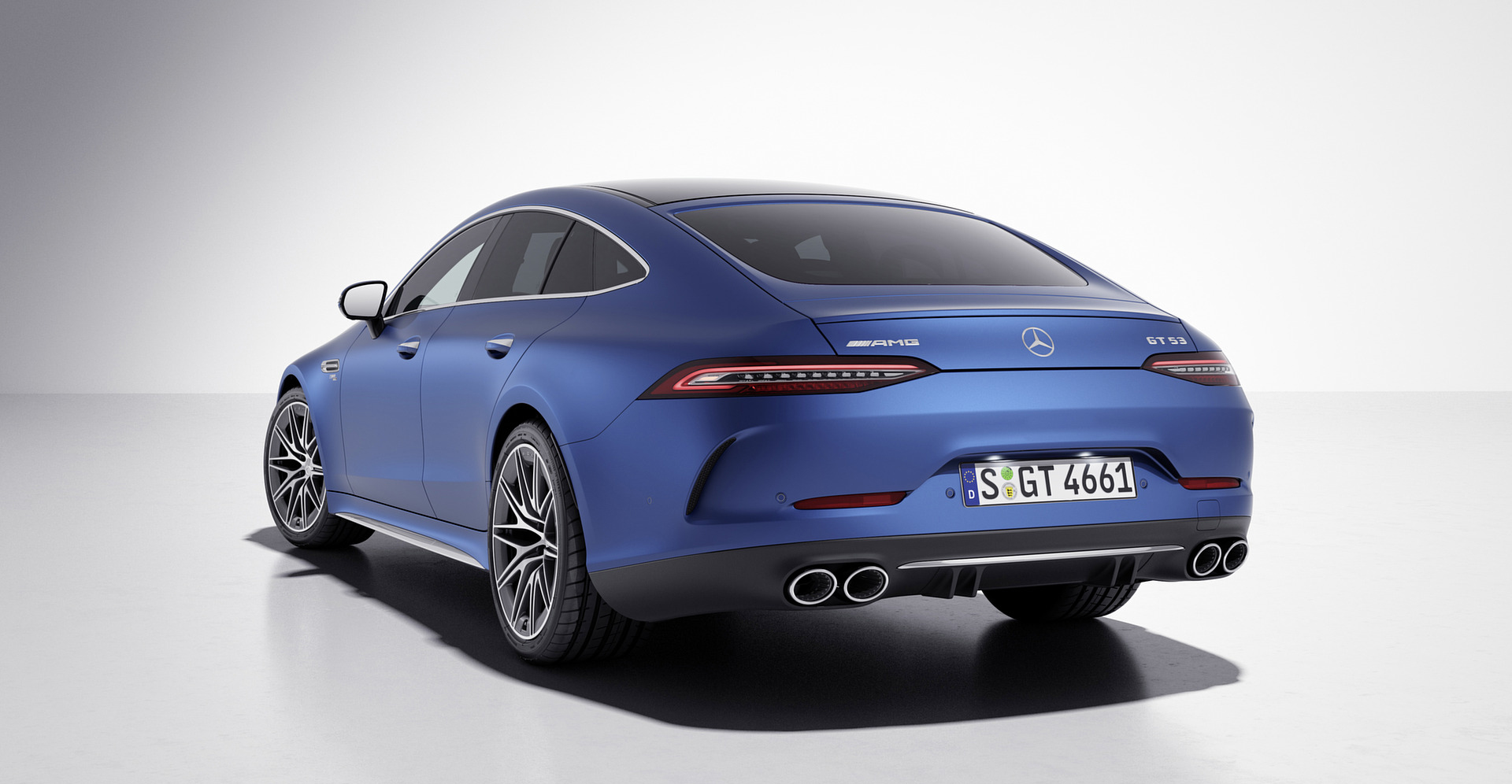 新款梅赛德斯-amg gt四门跑车官图 细节获更新