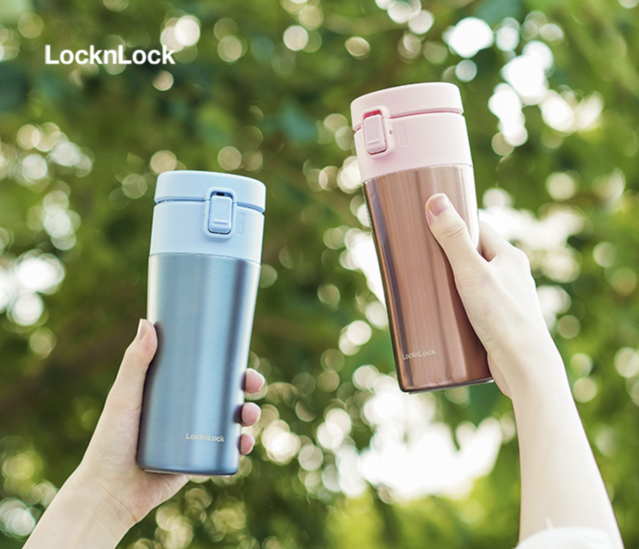 乐扣一键开盖保温杯59元