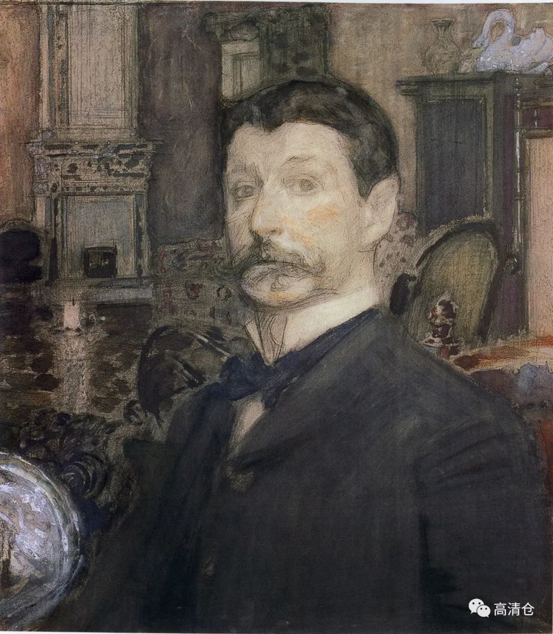 俄罗斯画家—米哈伊尔·弗鲁贝尔(mikhail vrubel)合集(45幅 231m)
