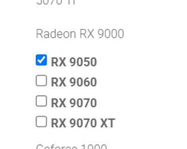 入门级显卡有新品！零售网站曝光AMD RX 9050