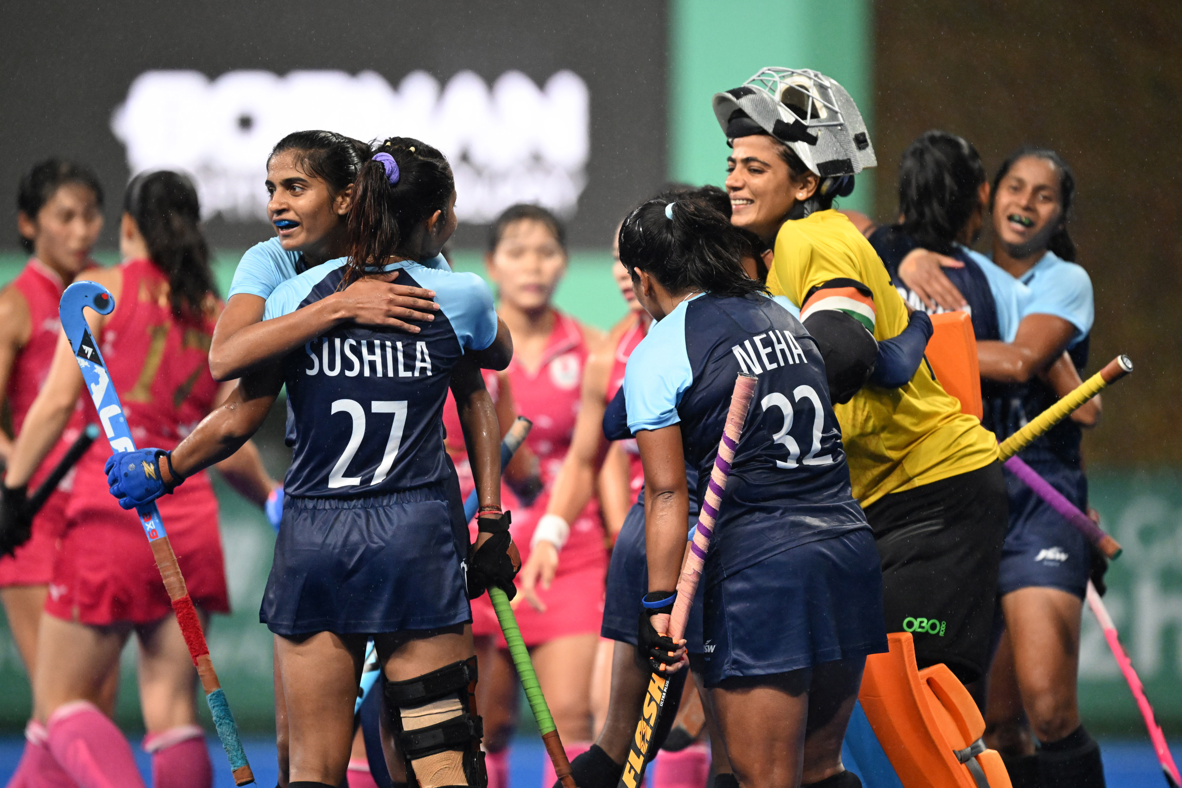 曲棍球——印度队获女子组铜牌