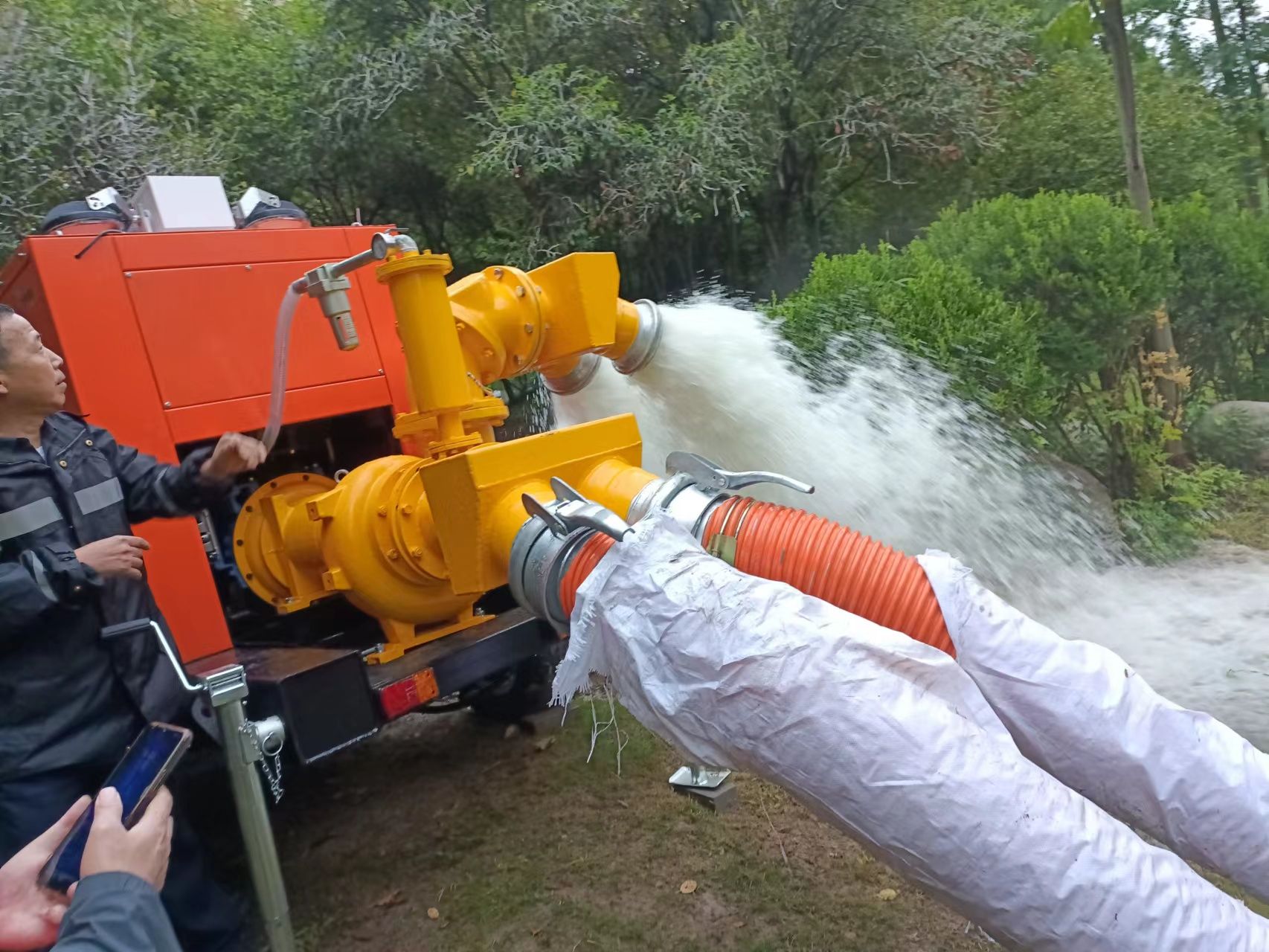 排水防涝应急柴油机排涝水泵