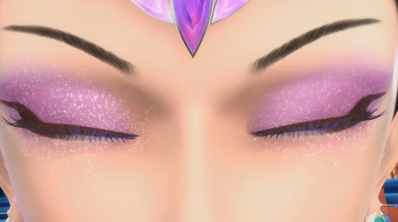 叶罗丽:要说角色的特点,眼影装饰少不了,冰公主这款真的爱了