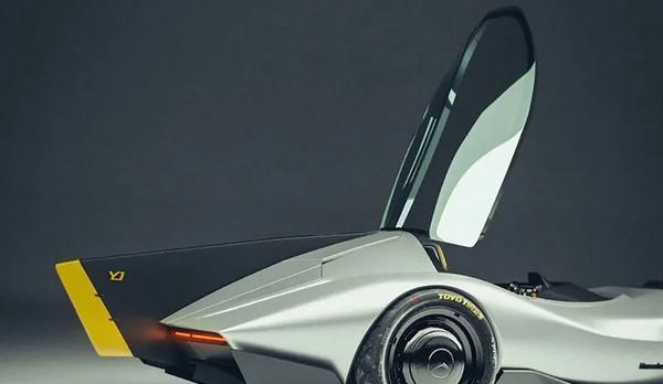 以飞机为灵感的设计:梅赛德斯奔驰概念