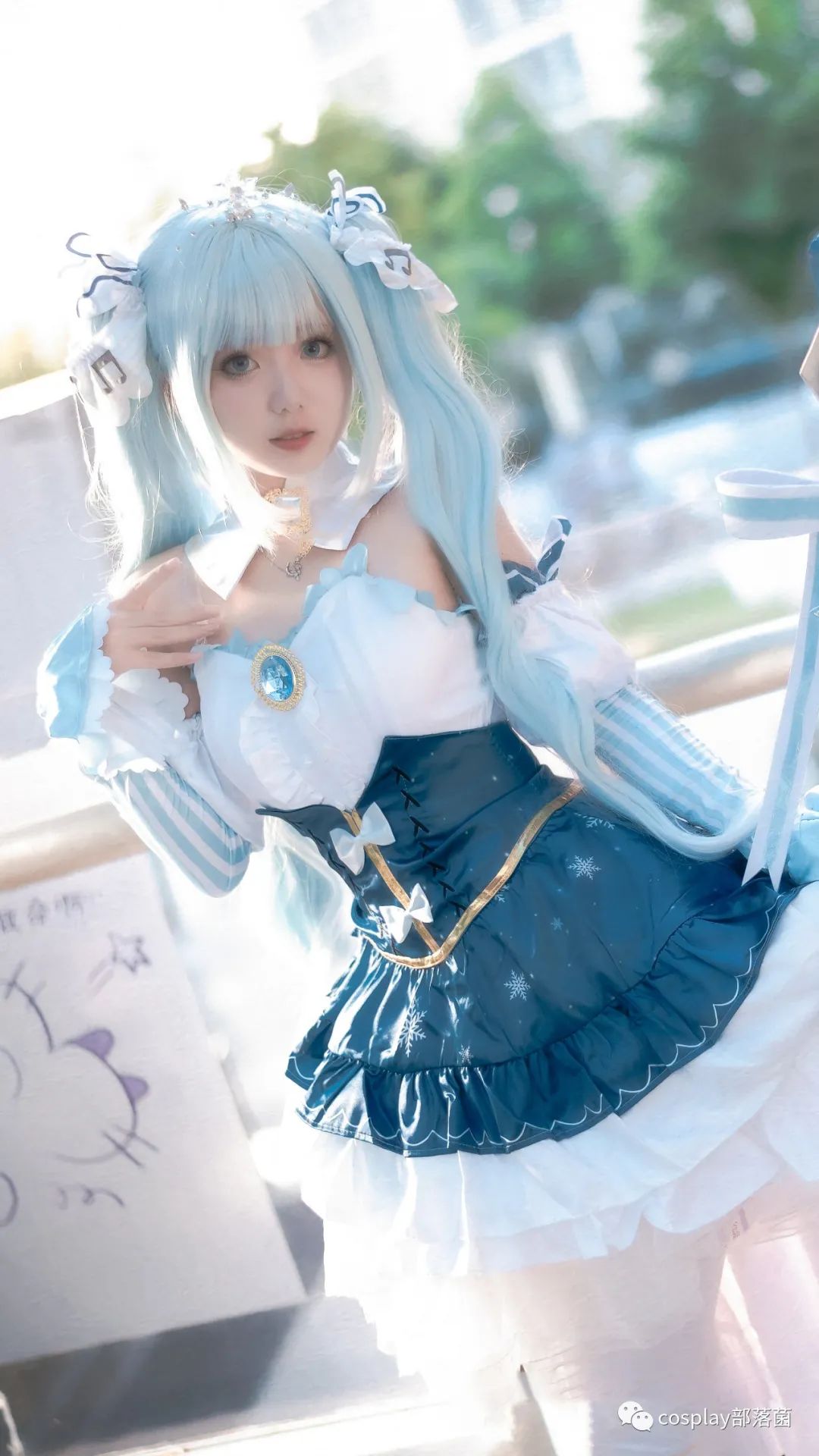 cos:雪初音cos正片@電波少女