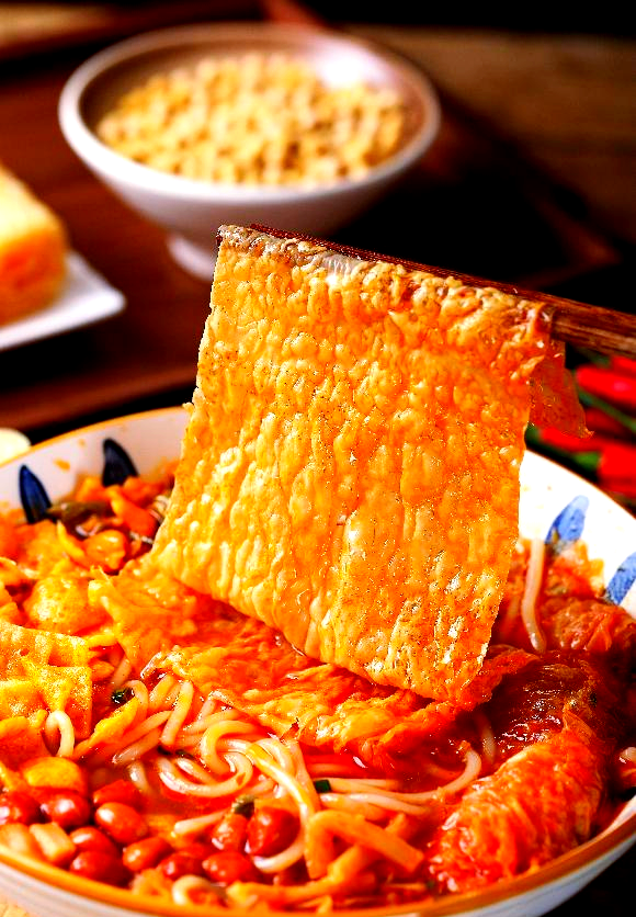 火锅新宠,豆黄金响铃卷:酥脆入锅,美味即享!