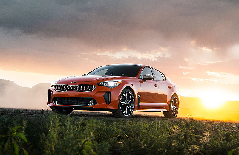 起亚stinger gt neon orange加拿大专属车型近期发布