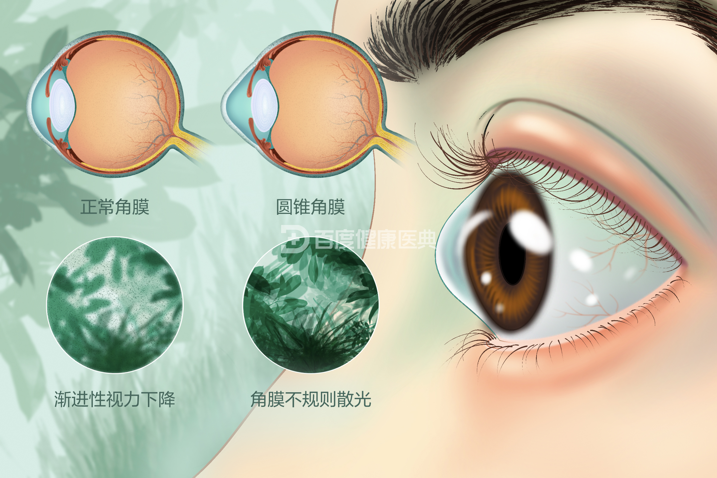 伪装成近视却易致盲,让眼睛越来越凸!宁波专家说「圆锥角膜」