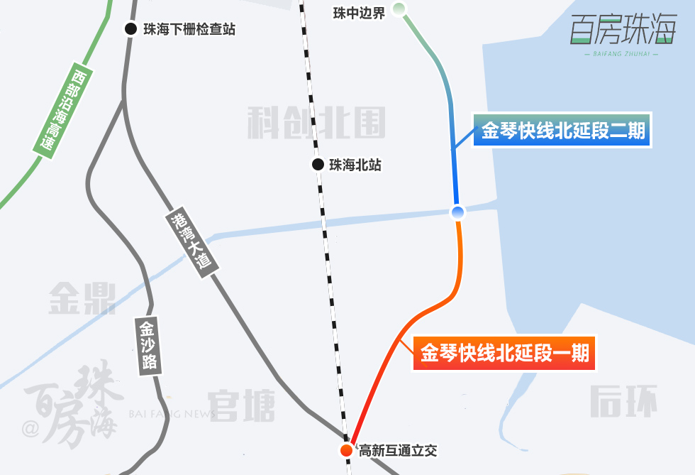 与深中通道同步通车!金琴快线北延段,京珠高速连接线最新进展