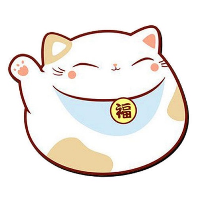 女人专用微信头像招财,萌萌招财猫