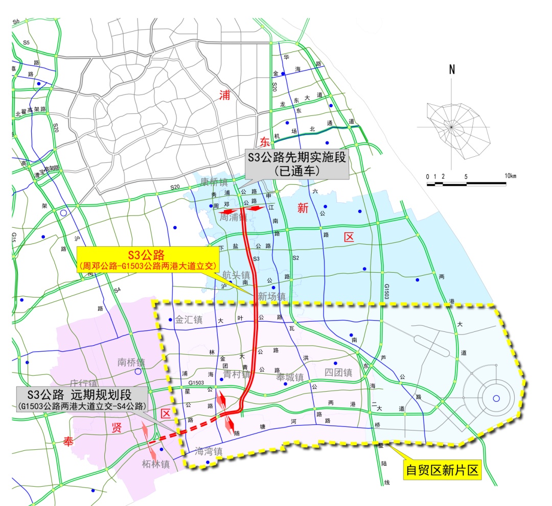 s3高速公路规划图匝道图片