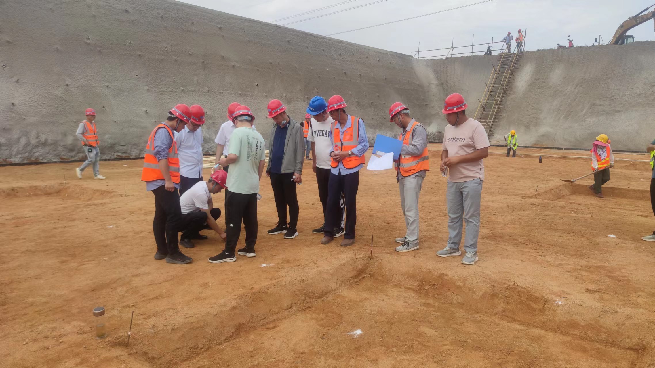 南阳仲景康养国医康养教育基地——中医学院地基验槽