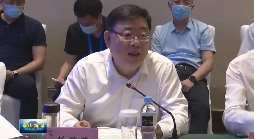 张培峰带队参加2022泰安市(青岛)投资合作恳谈会并开展系列投资合作