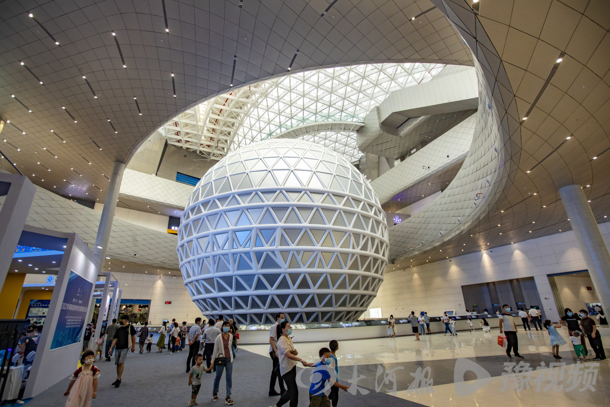 图集:河南科技馆新馆啥模样?记者带您先睹为快