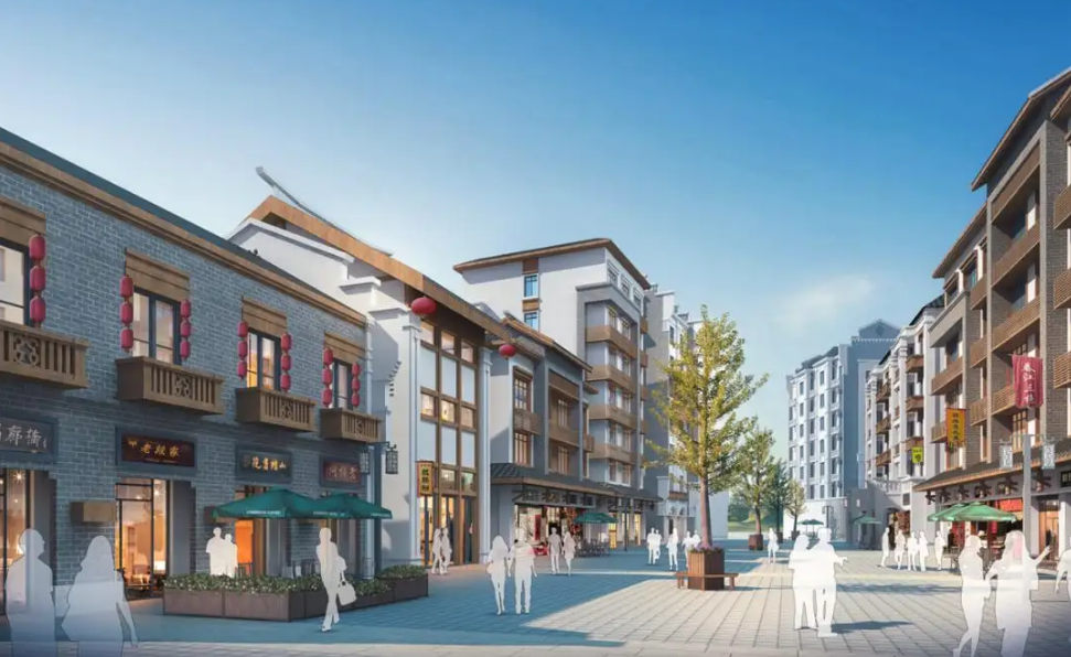 甘泉古镇主街道提升改造项目