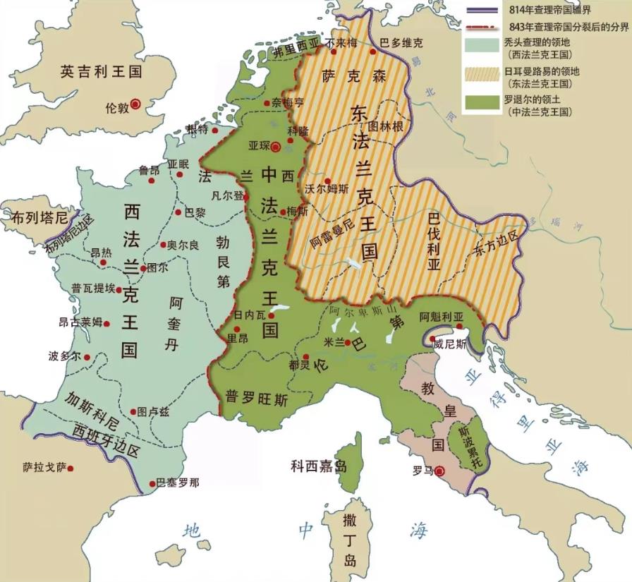 漫谈欧洲史(9):法兰克王国