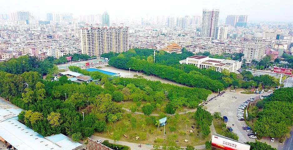 「美丽罗定」罗定市政广场:环境优美,绿意盎然