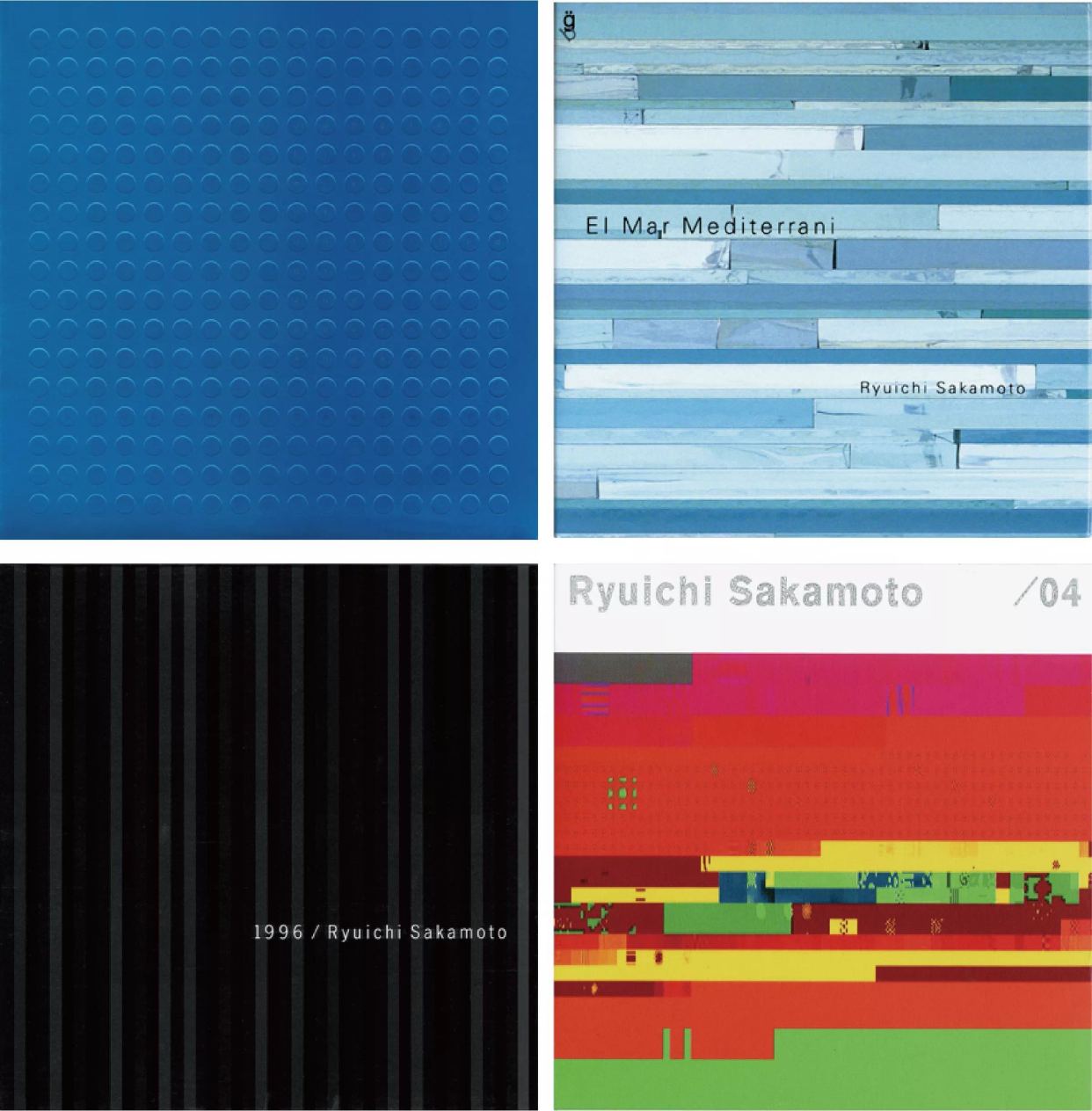 中岛英树为坂本龙一设计的专辑封面