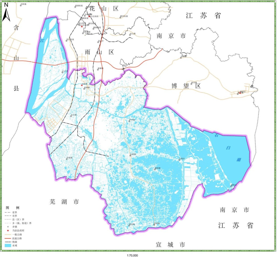 当涂县规划局控规图图片