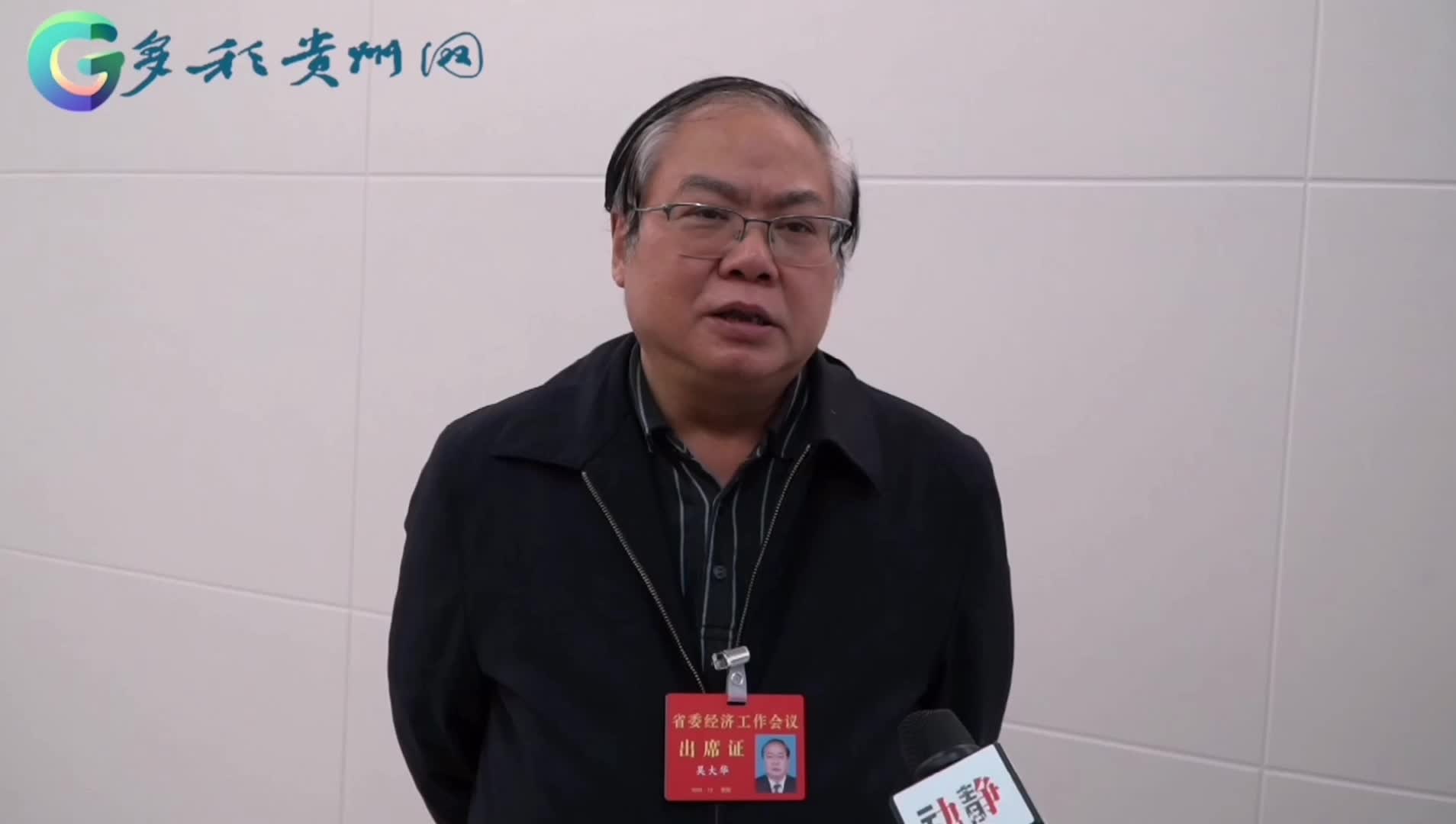 吴大华:有效衔接,"振兴"是目标,产业兴旺是核心