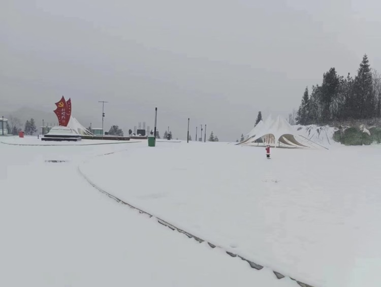 重庆渝北下雪图片