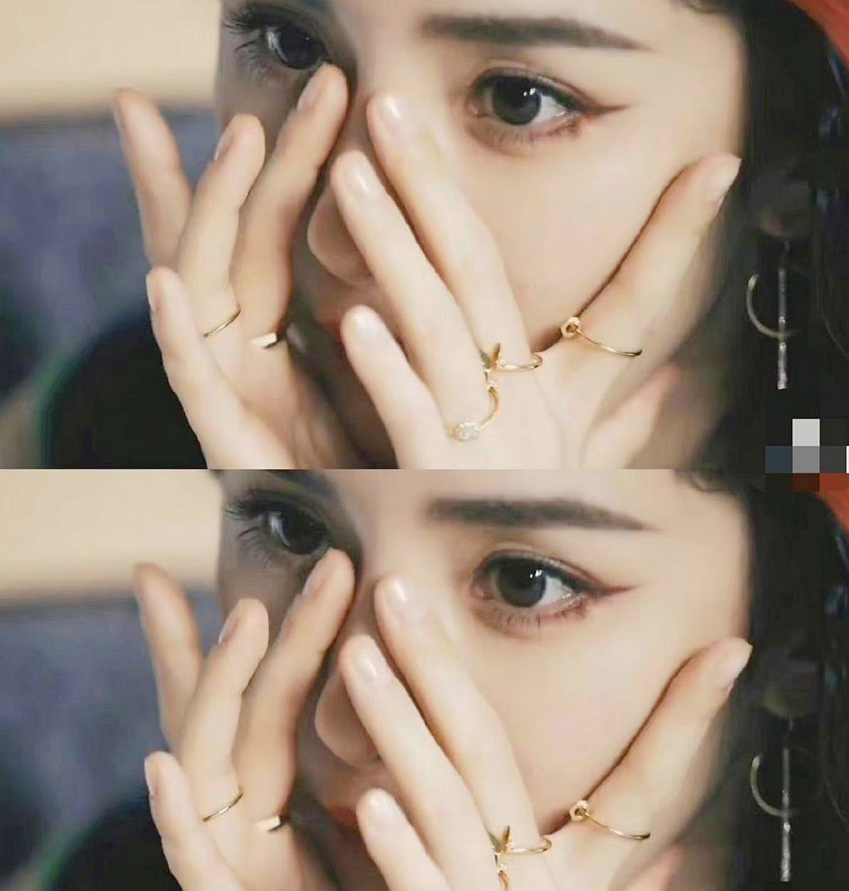 杨幂小狐狸眼妩媚聪慧!