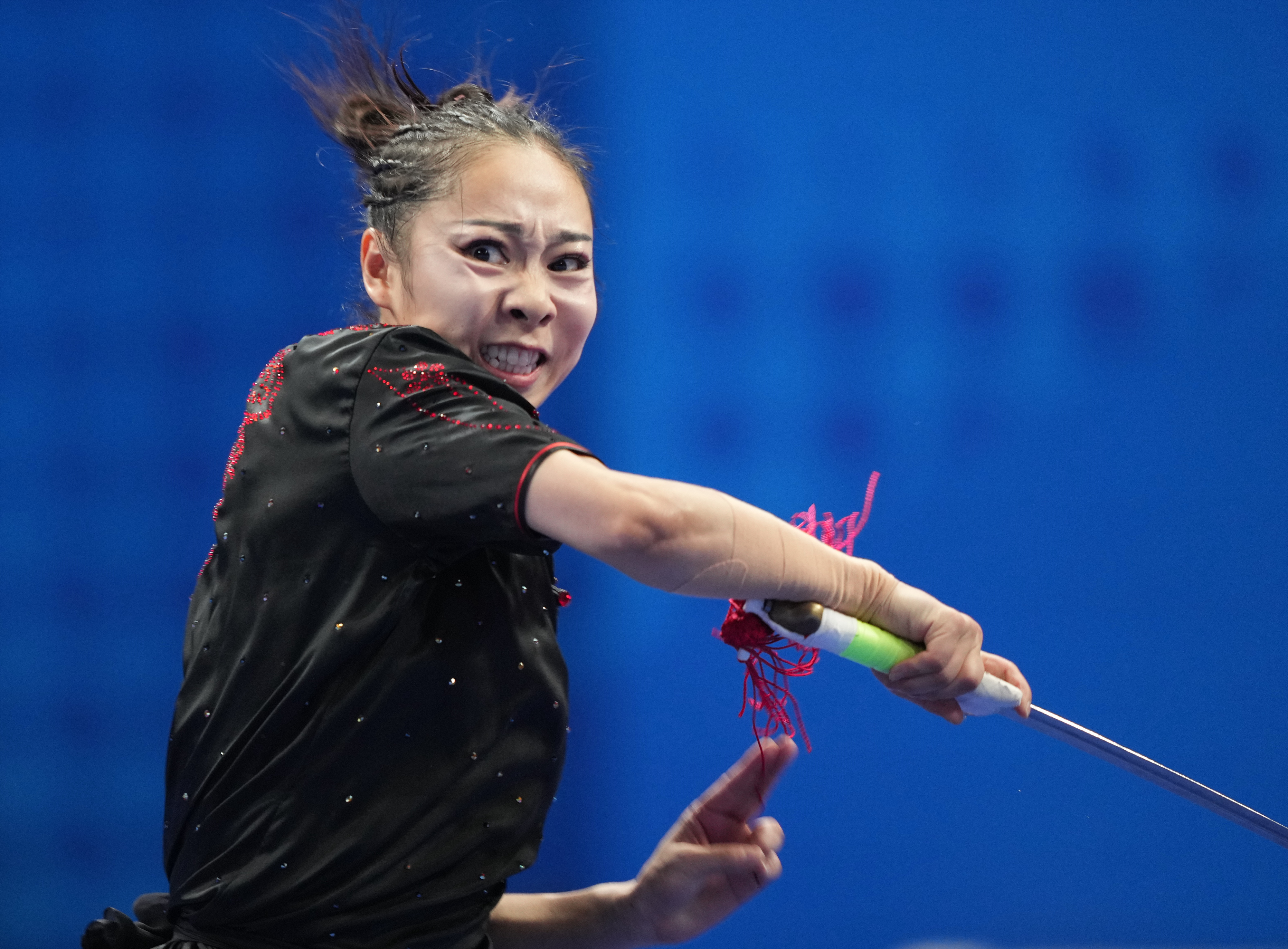 武术——女子剑术枪术全能决赛赛况