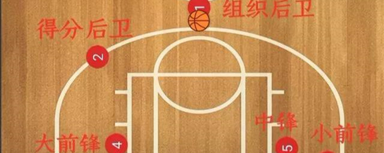 篮球5个位置分别是什么?