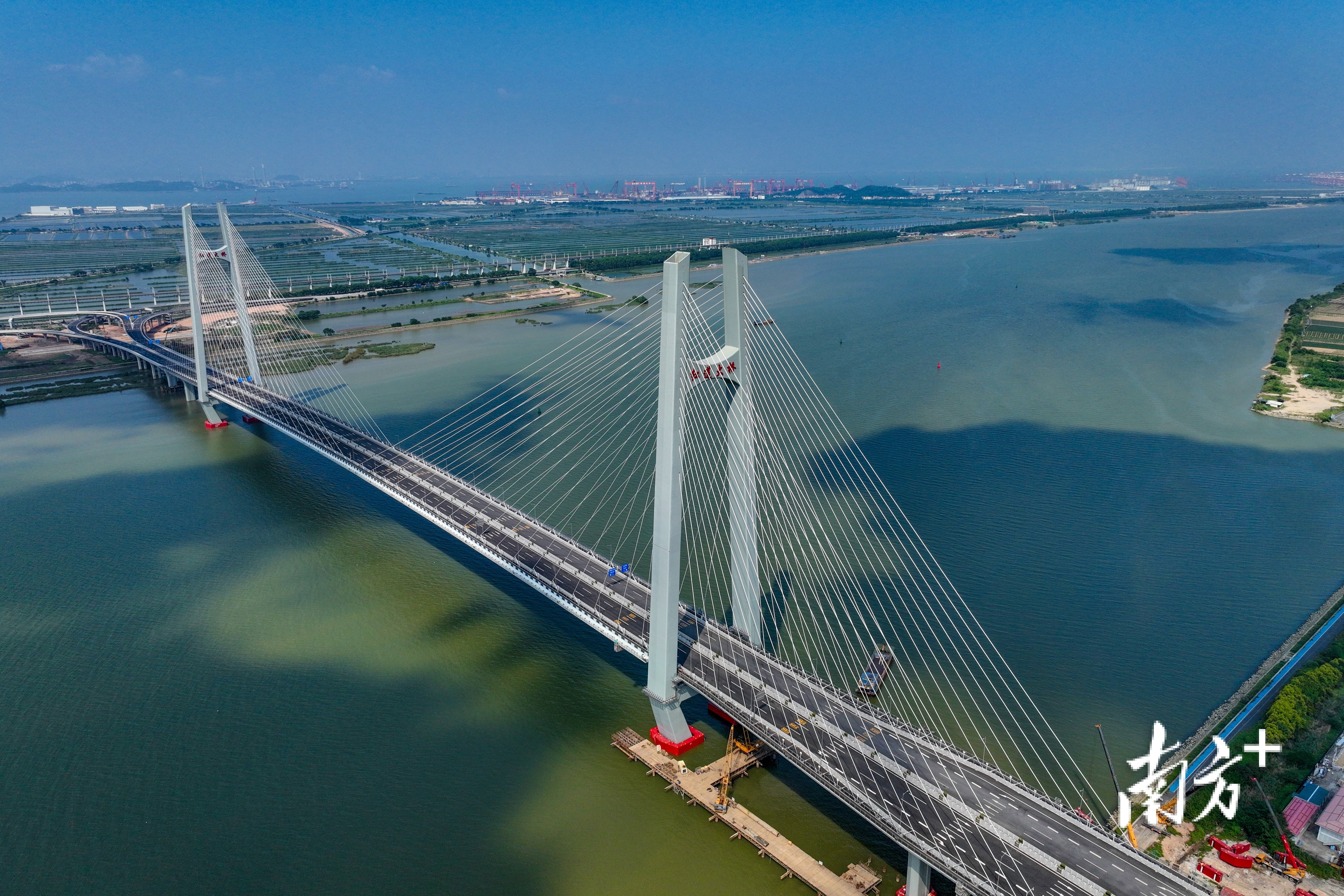 视频|红莲大桥正式通车,龙穴岛到万顷沙只需5分钟