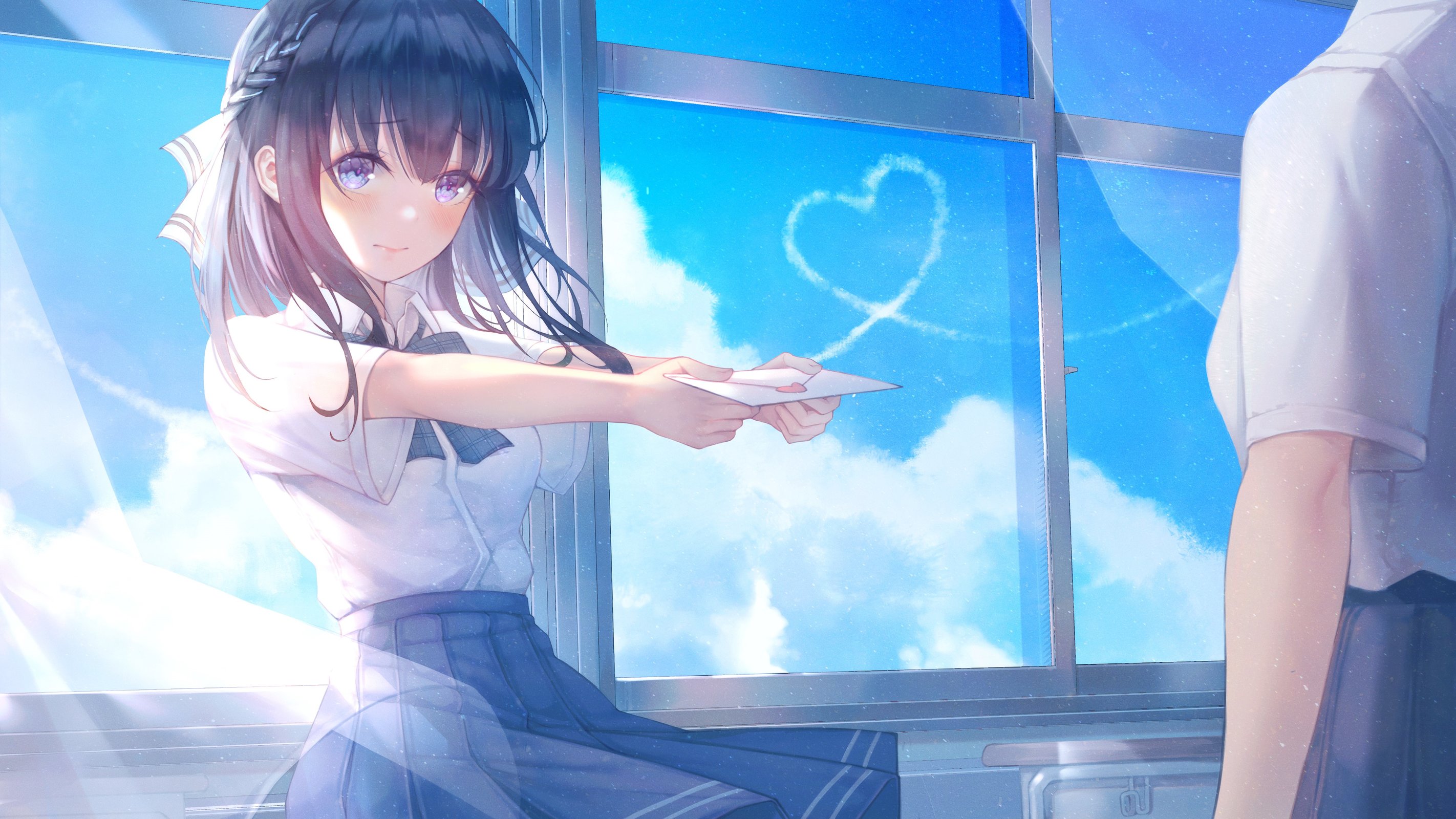画师「patch」作品欣赏:光影温暖的唯美少女人物插画
