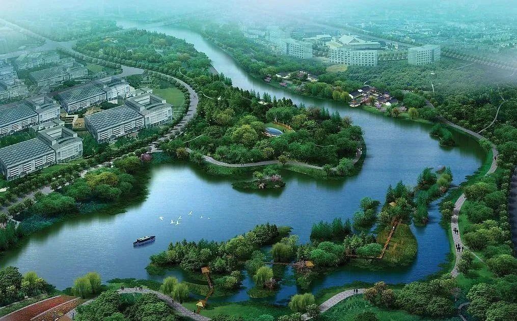 黄石港区花湖街道锁前港 昔日垃圾场 如今碧水流