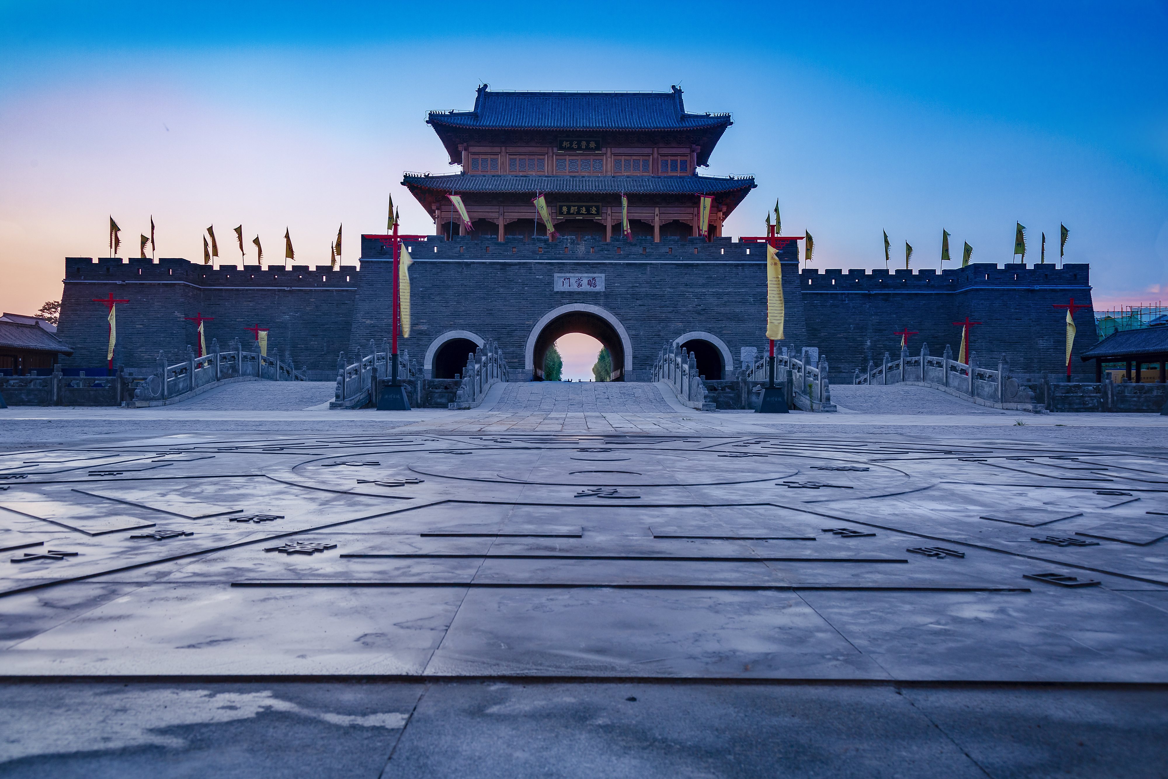 到沂州古城,览书圣故里